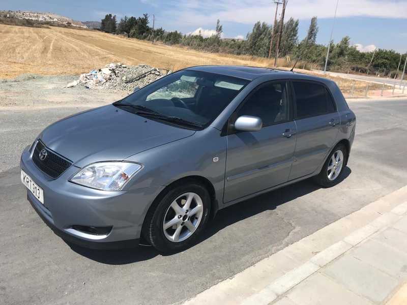 2002 Toyota Corolla 1,6L 2002 Cyprus