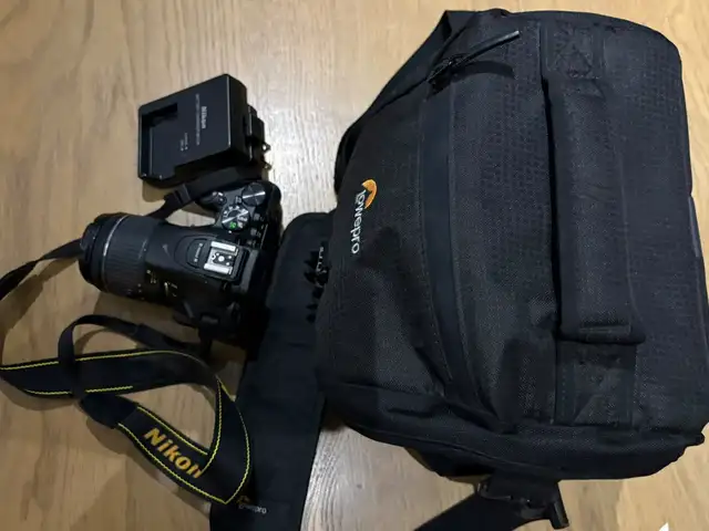 Nikon d5600 dslr camera complete set, Nicosia — Egkomi - Makedonitissa