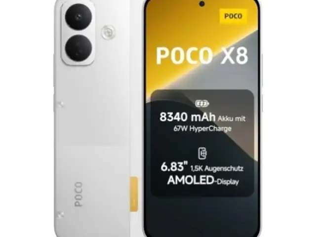 Xiaomi poco x8 5g 256gb 8gb ram dual-sim white eu, Limassol — Limassol Marina