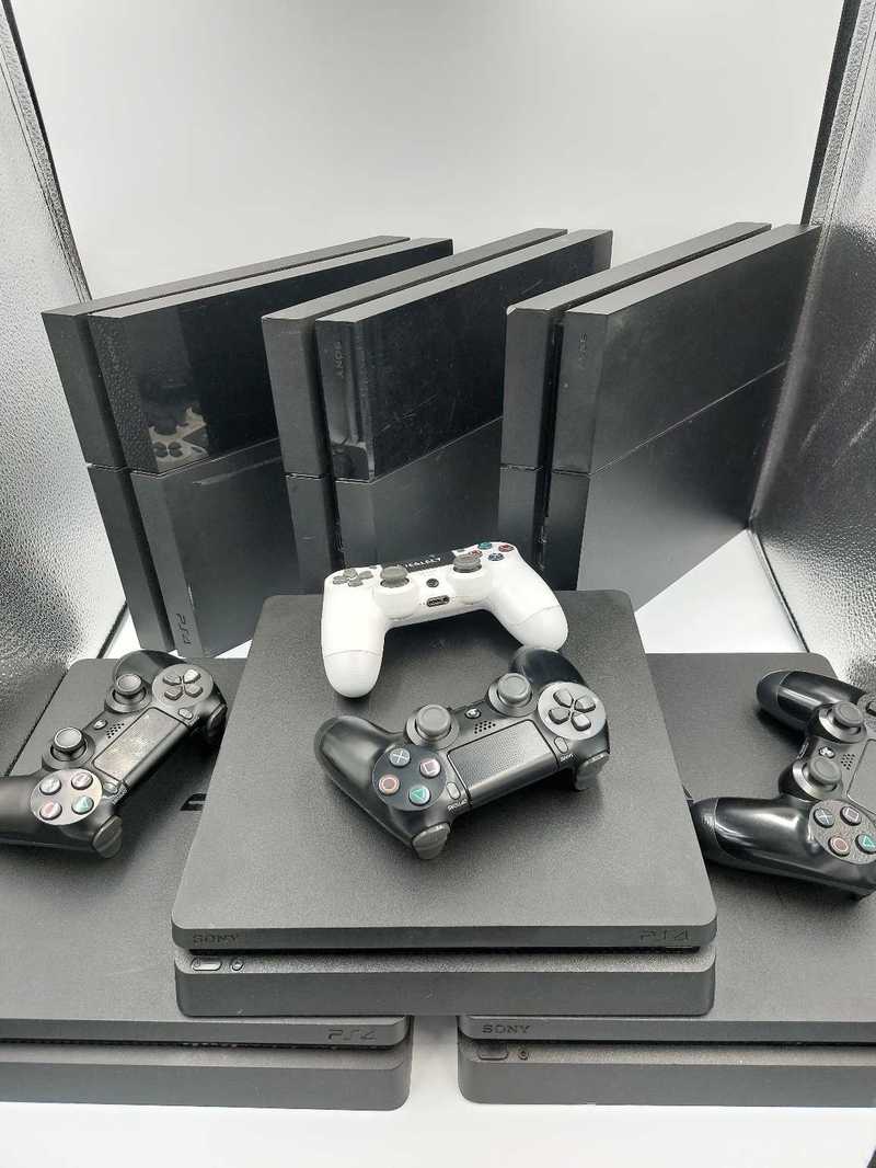 Ps4 playstation consoles slim fat 500gb-1tb №5018733 in