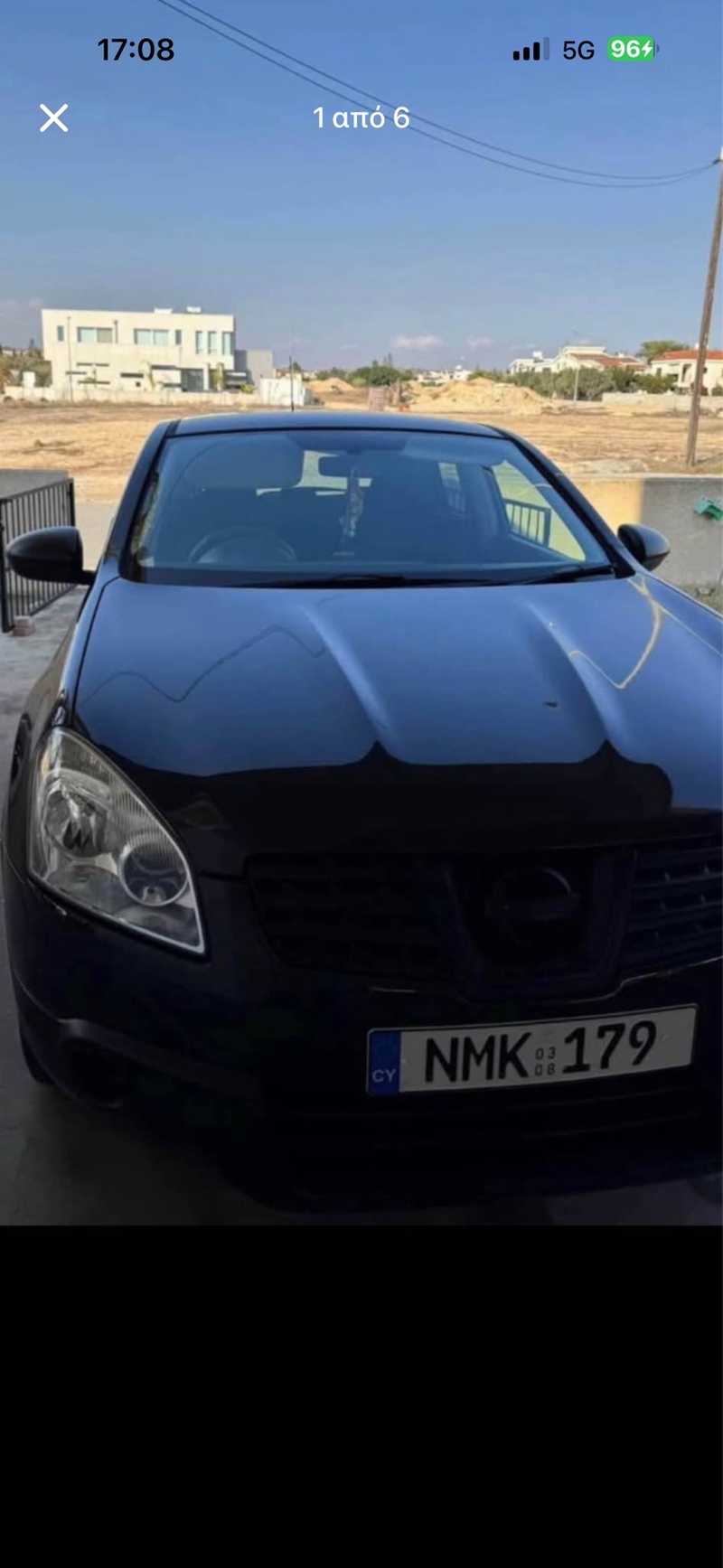 2008 Nissan Qashqai 1,5L 2008 Cyprus