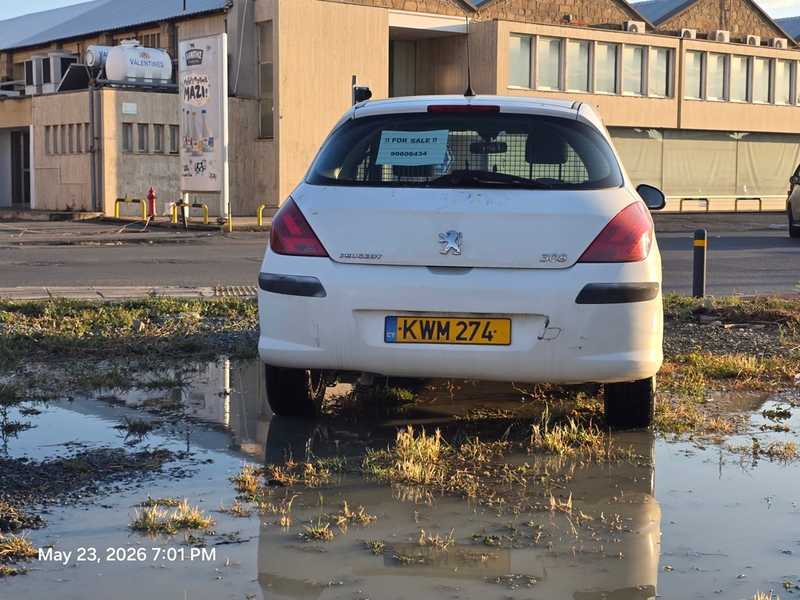 2010 Peugeot 308 1,6L 2010 Cyprus