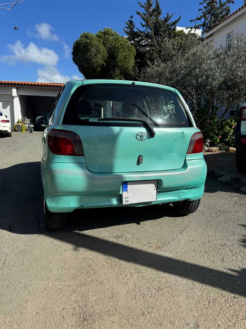 1999 Toyota Vitz 1,0L 1999 Cyprus