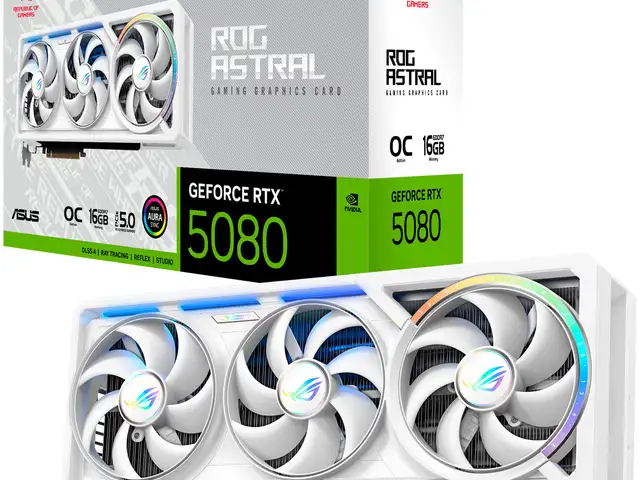 Asus geforce rtx 5080 rog astral gaming oc white white dlss 5 3x displayport 2x, Limassol — Limassol Marina