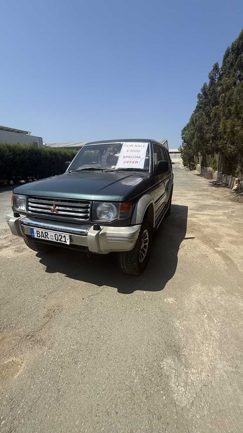 1992 Mitsubishi Pajero 2,5L 1992 Cyprus