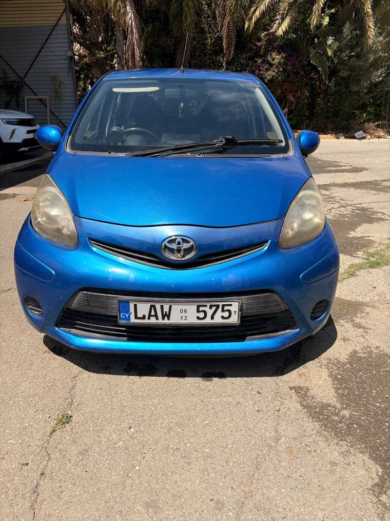 2012 Toyota Aygo 1,0L 2012 Cyprus