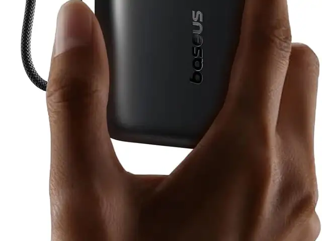Baseus powerbank 45w 10000mah + display enerfill fc11 black, Limassol — Agios Athanasios