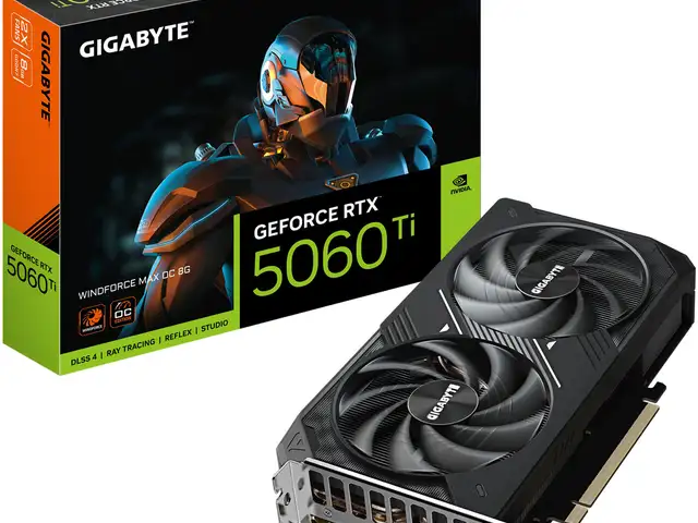 Gigabyte geforce rtx 5060 ti windforce max oc 8g dlss 5 3x displayport 1x hdmi 2, Επαρχία Λεμεσού — Μαρίνα Λεμεσού