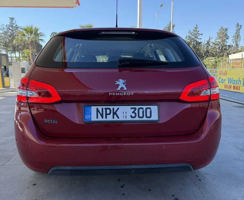 2016 Peugeot 308 1,2L 2016 Cyprus