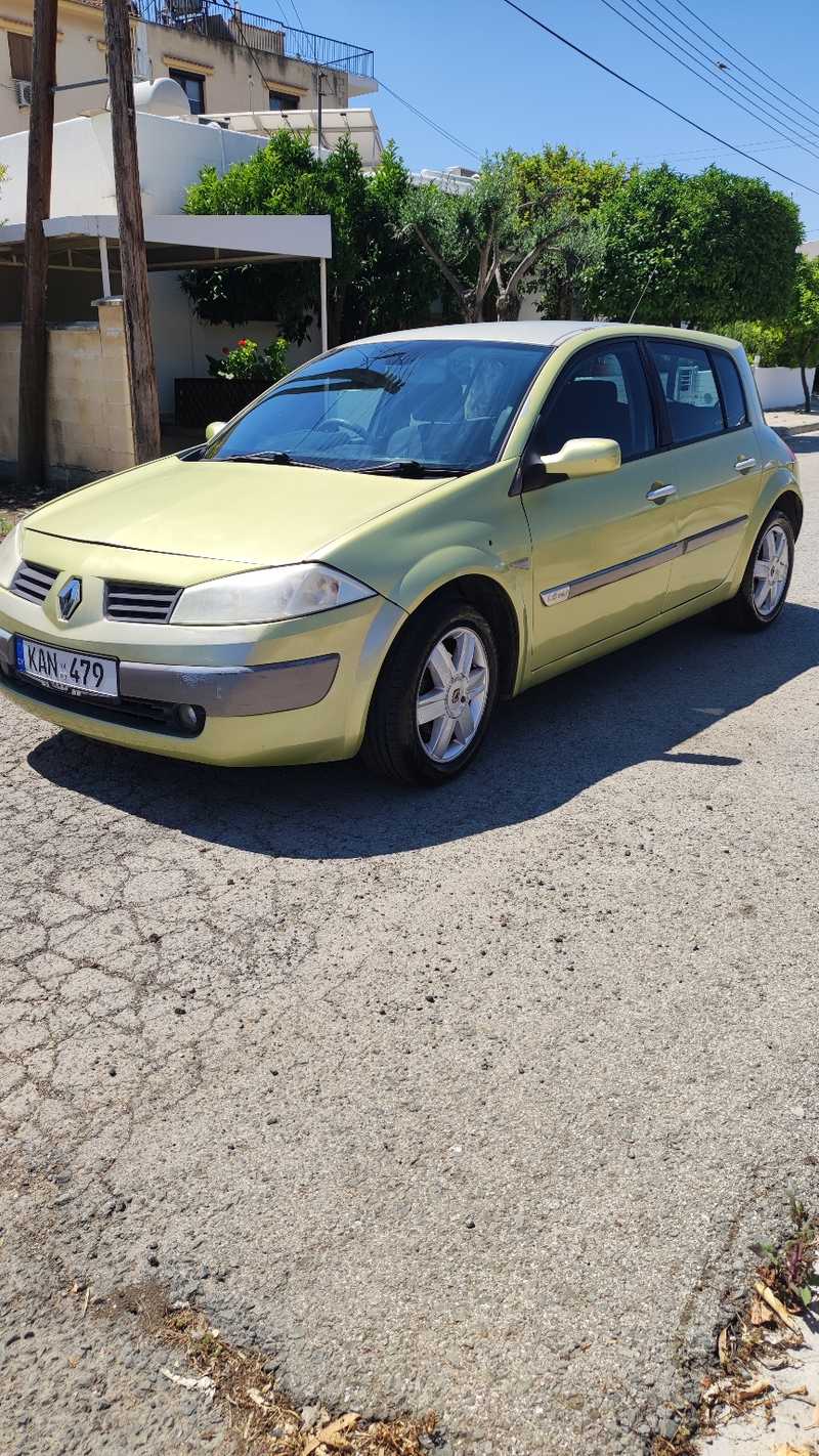2003 Renault Megane 1,6L 2003 Cyprus