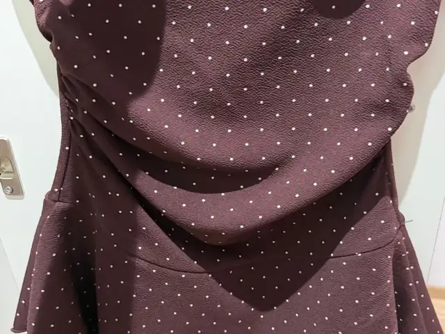 Brown poka dress/shirt, Nicosia — Palouriotissa