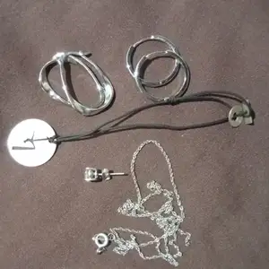 Misc Sterling silver jewellery lot, Famagusta — Vrysoulles