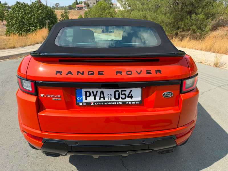 2018 Land Rover Range Rover Evoque 2,0L 2018 Cyprus