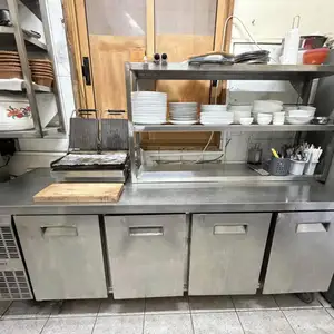Επαγγελματικό ψυγείο με πάγκο και 4 πόρτες, Nicosia — Egkomi