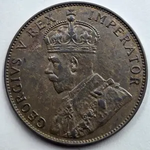 Cyprus kgv 1/2 piastre coin 1930 in top unc condition, Nicosia — Latsia - Agios Georgios