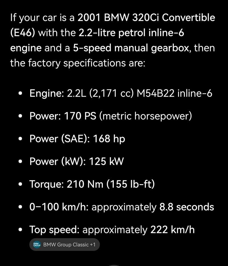 2001 BMW 3-Series 2,2L 2001 Cyprus