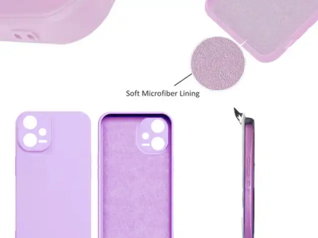 Back case silicone complete xiaomi redmi note 12 5g purple, Limassol — Agios Athanasios