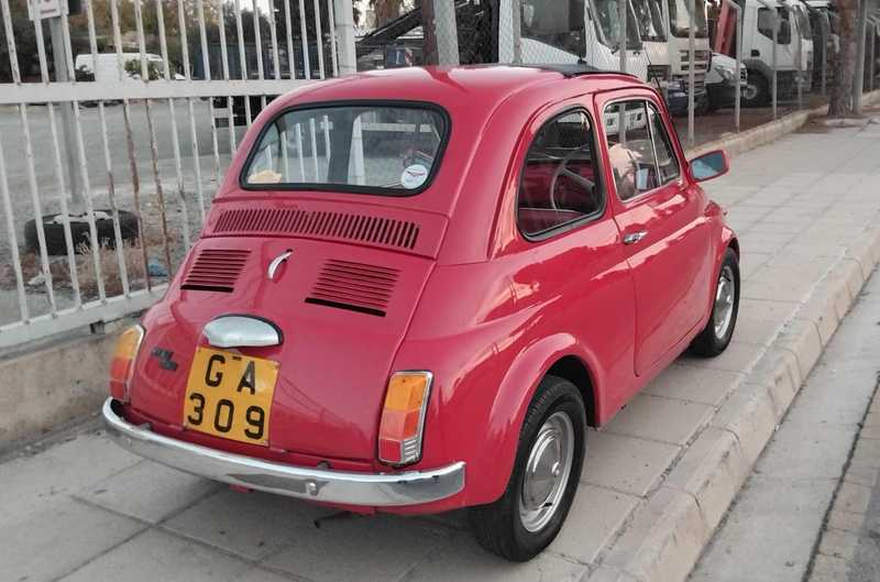 1972 Fiat 500 0,5L 1972 Cyprus