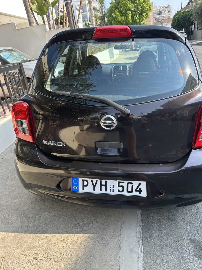 2019 Nissan March 1,2L 2019 Cyprus