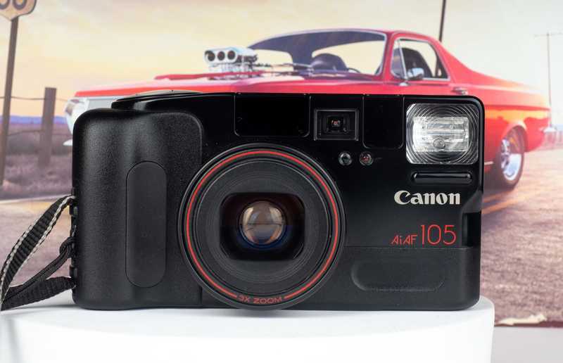 Canon autoboy zoom 105 - beautiful vintage 35mm zoom film camera