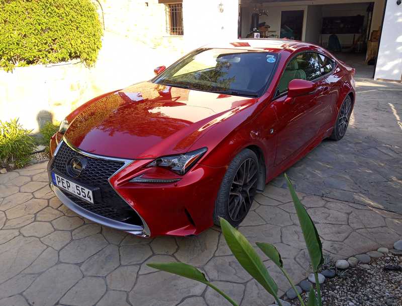 Lexus RC 2,5L 2018