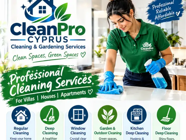 PROFESSIONAL CLEANING & GARDENING SERVICES, Larnaca — Livadia Larnakas