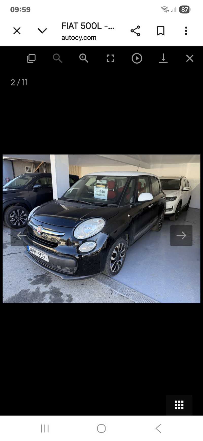 Fiat 500L 1,4L 2013