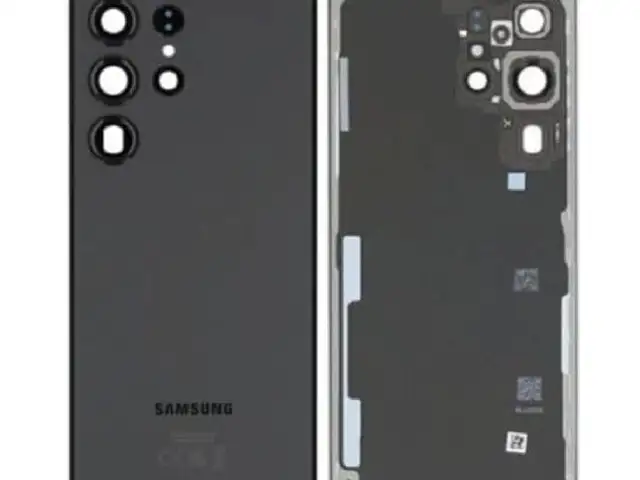 Back battery cover lens samsung s23 ultra s918 black oem, Limassol — Limassol - Agios Nicolaos