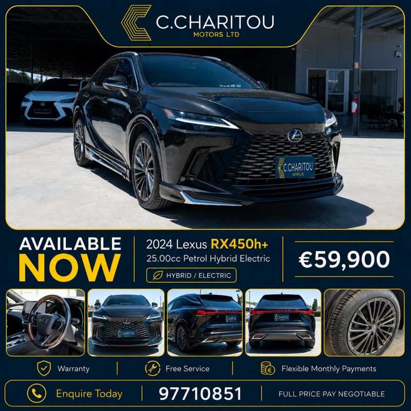 2024 Lexus RX 2,5L 2024 Cyprus