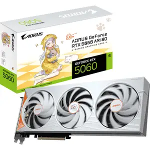 Gigabyte geforce rtx 5060 aorus ari 8g white dlss 5 3x displayport 1x hdmi 21, Επαρχία Λεμεσού — Μαρίνα Λεμεσού
