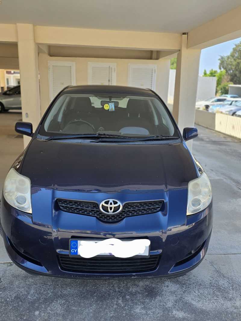 2008 Toyota Auris 1,6L 2008 Cyprus