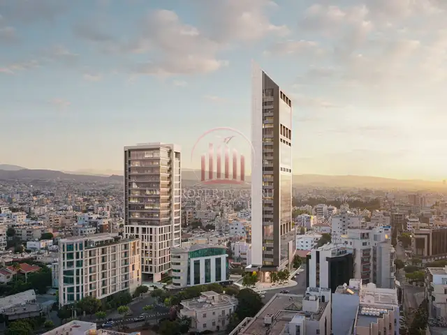 Whole floor office in 15th floor with seaview, Limassol — Limassol - Agios Nicolaos