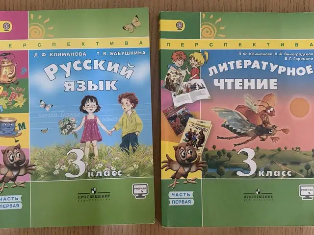 Russian language and literary reading, grade 3, perspektiva, Επαρχία Λεμεσού — Γερμασόγεια Τουριστική Περιοχή