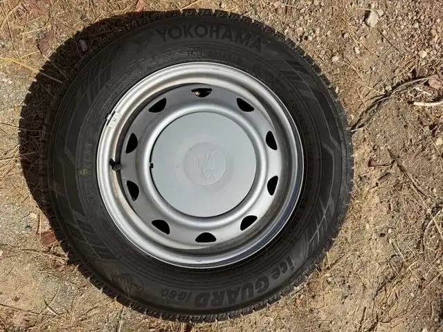Steel wheels set of four 13inch with brand new yokohama tyres, Επαρχία Λεμεσού — Κάτω Πολεμίδια