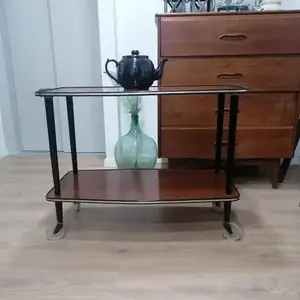 1970'ς vintage danish design 2 tier trolley in excellent condition, Nicosia — Agioi Omologites