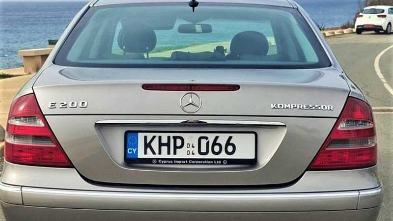 2004 Mercedes-Benz E-Class 2,0L 2004 Cyprus