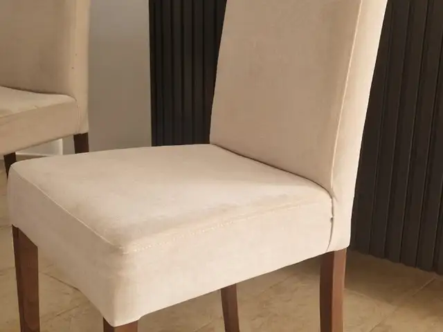 Wooden Chairs, Beige Colour, Limassol — Ypsonas