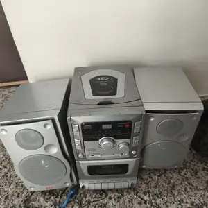 Denver mini hi-fi system cd / radio / cassette with aeg speakers, Limassol — Limassol - Apostolos Andreas