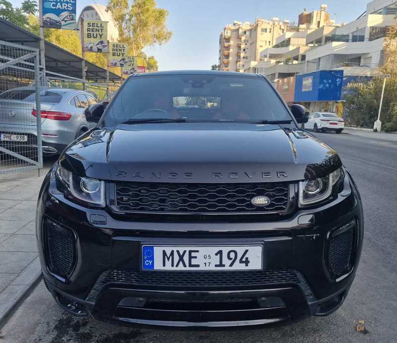 2017 Land Rover Range Rover Evoque 2,0L 2017 Cyprus