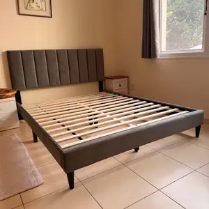 Modern bed 150 x 200, Paphos — Mesogi