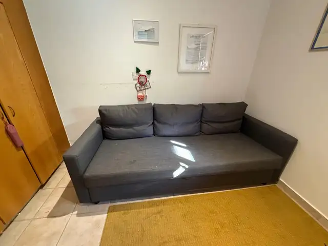 Freedom ikea three seater sofa bed, Paphos — Kathikas
