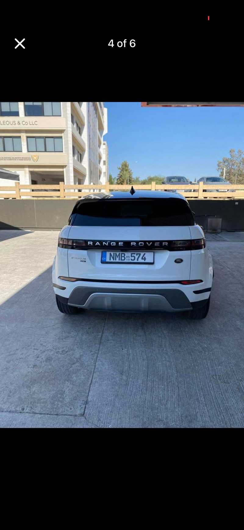 2019 Land Rover Range Rover Evoque 2,0L 2019 Cyprus