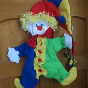 Retr 1970s large clown with kite for wall hanging - decor item, Επαρχία Πάφου — Paphos - Άγιος Θεόδωρος
