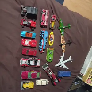 Vintage die cast toy car collection mixed lot, Famagusta — Vrysoulles