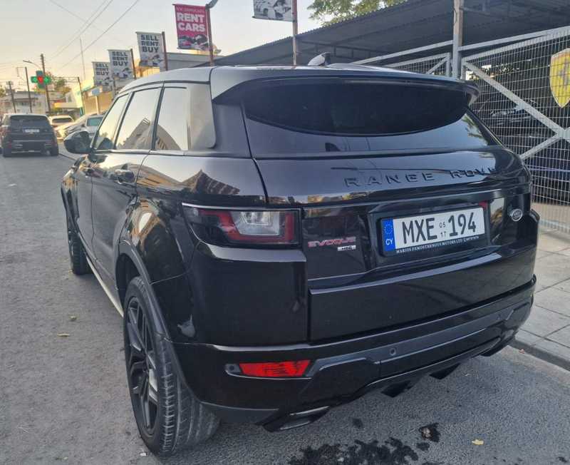 2017 Land Rover Range Rover Evoque 2,0L 2017 Cyprus