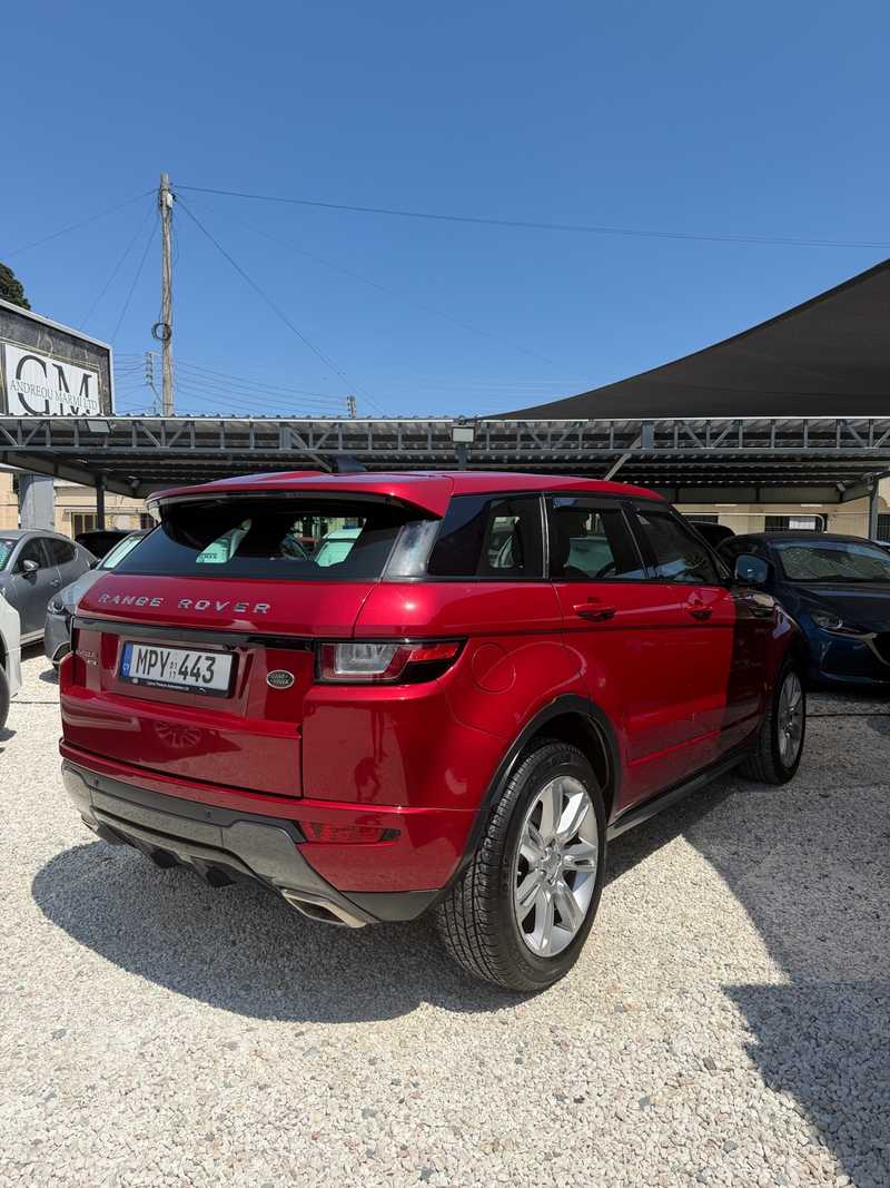 2017 Land Rover Range Rover Evoque 2,0L 2017 Cyprus