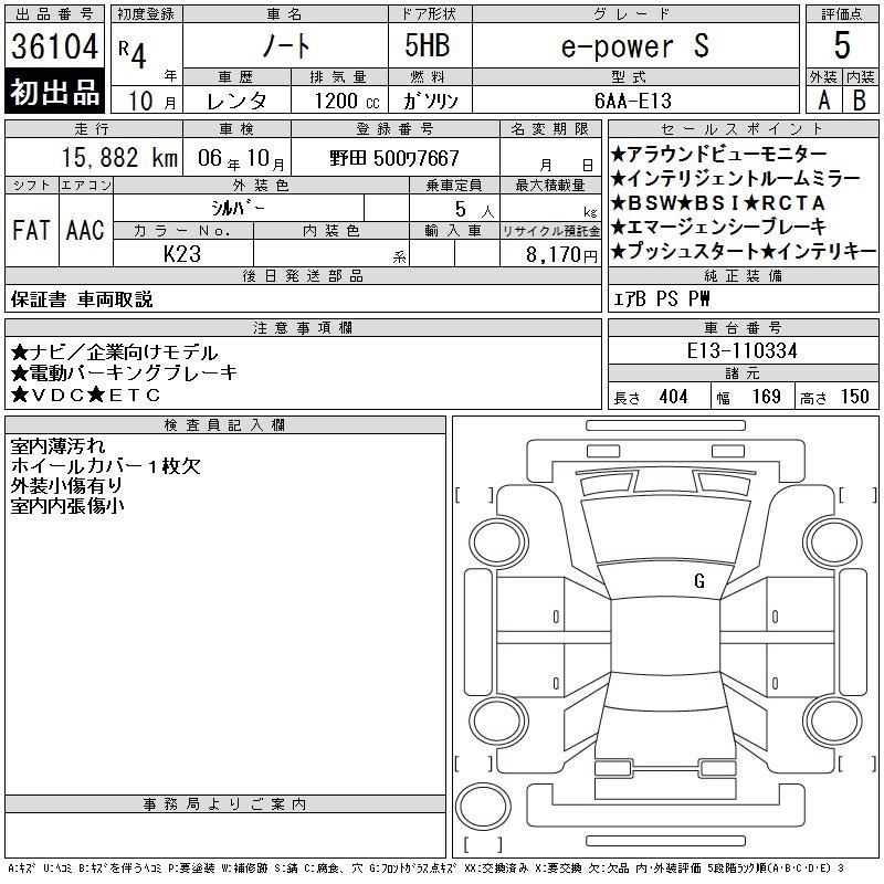 2022 Nissan Note e-Power 1,2L 2022 Cyprus