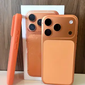 Iphone 17 pro | 256gb | cosmic orange | 100 battery | box, cable & case, Επαρχία Λεμεσού — Ερήμη