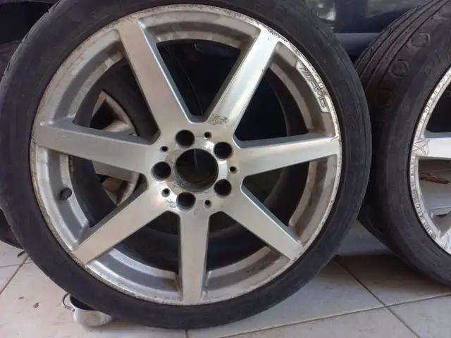 W204 c class AMG 18 inch alloy wheels set, Nicosia — Strovolos - Agios Vasileios