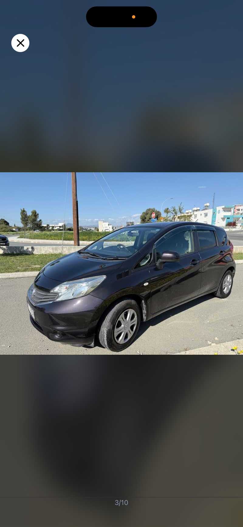 2013 Nissan Note 1,2L 2013 Cyprus